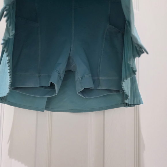 Lululemon Athletica Tidal Teal High-Rise Tennis Skirt Size 0 - Picture 6 of 10